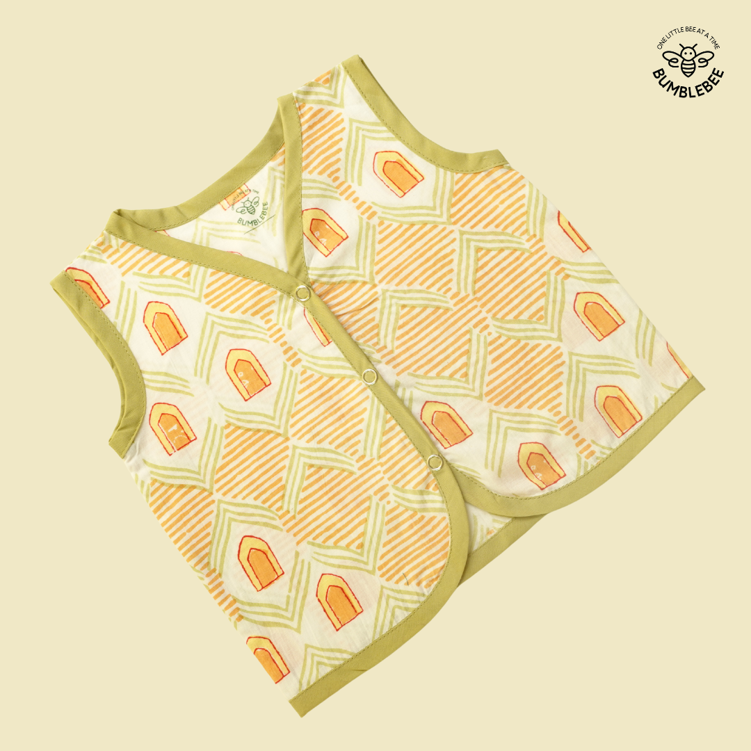 Orange Doorway Cotton Jabla Top